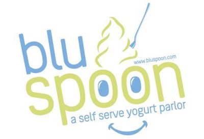 Blu Spoon Frozen Yogurt FroYo, Branding, Logo Design, Ice Cream