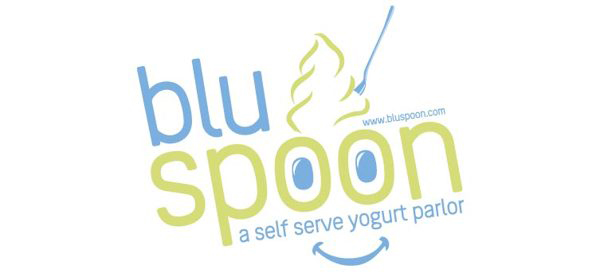 Blu Spoon FroYo Branding