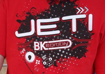 Jeti Promotional T Shirt Design