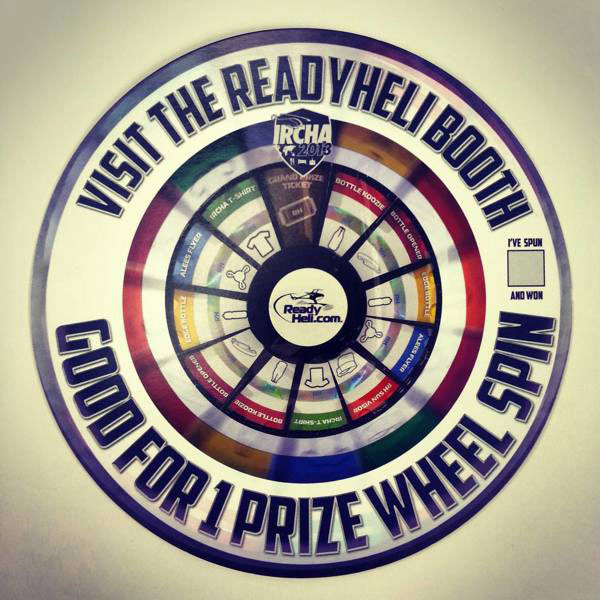 Prize Wheel Promotion Flyer