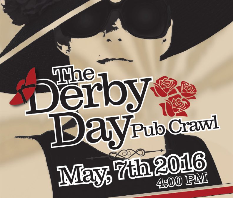Derby Day Pub Crawl Poster