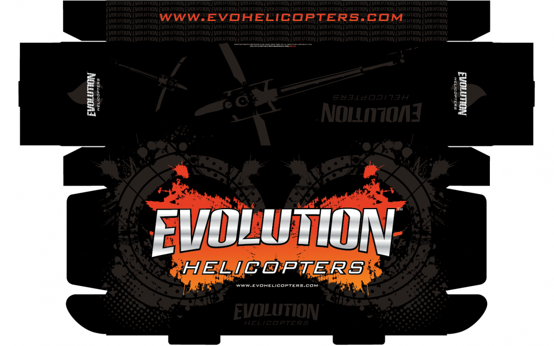 Evolution Helicopters Package Design