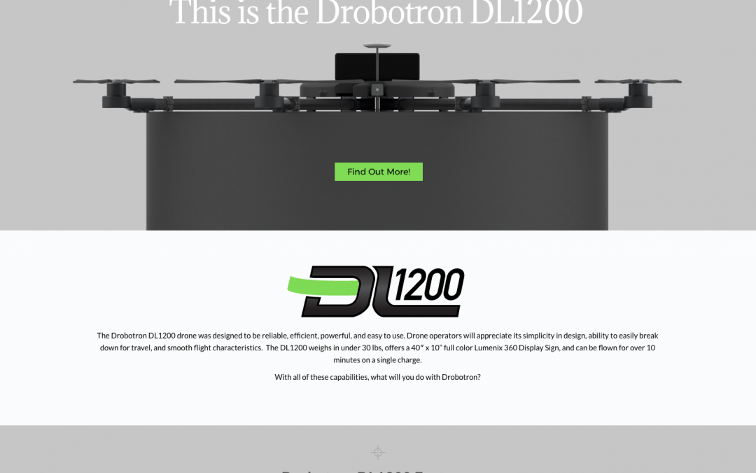 Drobotron Web Site Design