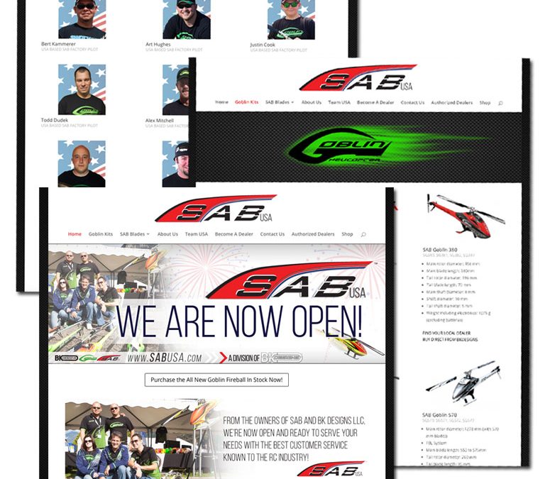 SAB USA Website Design