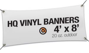 4x8 High Quality Vinyl Banner Printing
